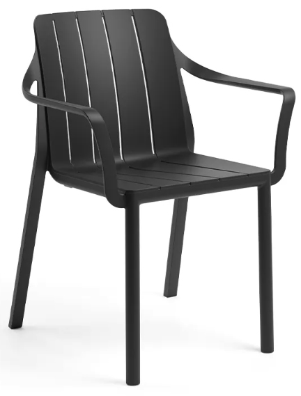 ARM CHAIR TIBERINA ANTHRACITE