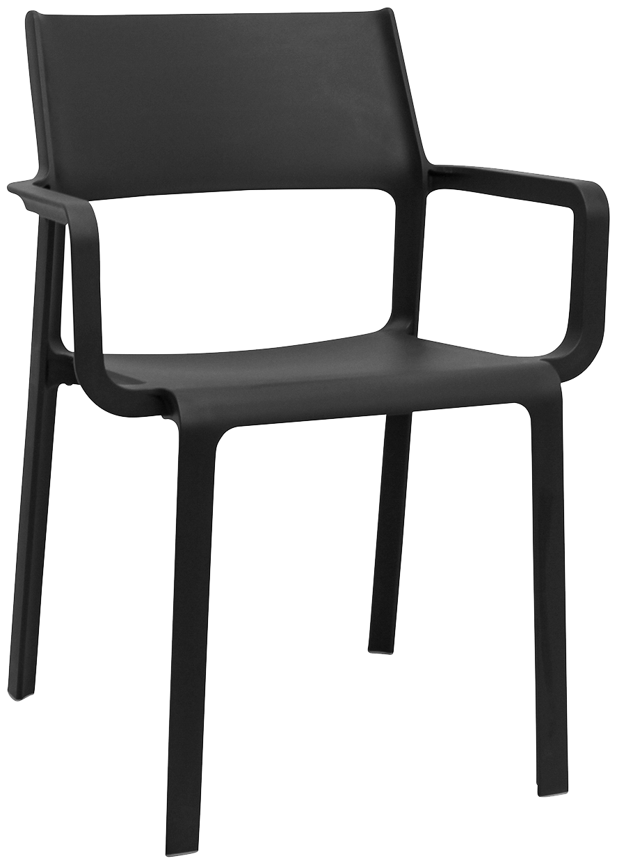 ARM CHAIR TRILL ANTHRACITE