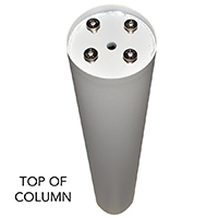 COLUMN PORTO D102MM H730MM WHITE