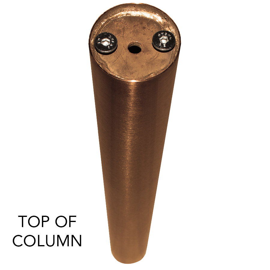 COLUMN ROME D63MM H430MM COPPER