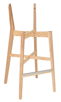 FRAME PHOENIX STOOL TIMBER (ALL-OPTIONS)