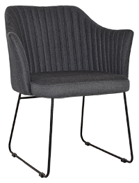 CHAIR COOGEE SLED BLACK (ALL OPTIONS)