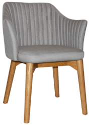ARM CHAIR COOGEE TIMBER LIGHTOAK + GRAVITY STEEL