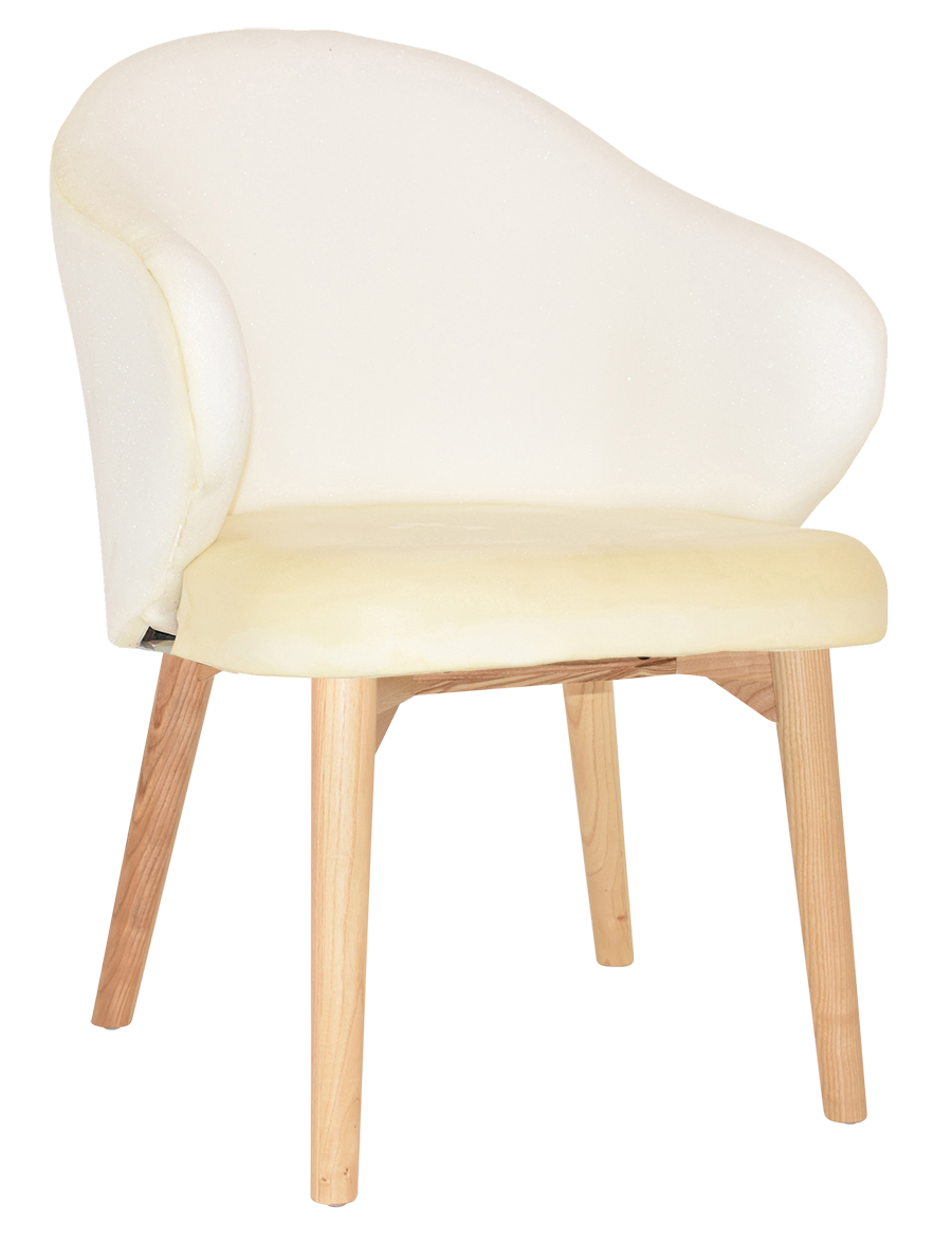 ARM CHAIR HUGO TIMBER NATURAL + UNUPHOLSTERED