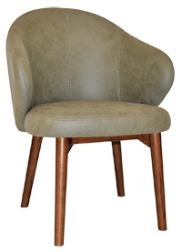 ARM CHAIR HUGO TIMBER (ALL-OPTIONS)