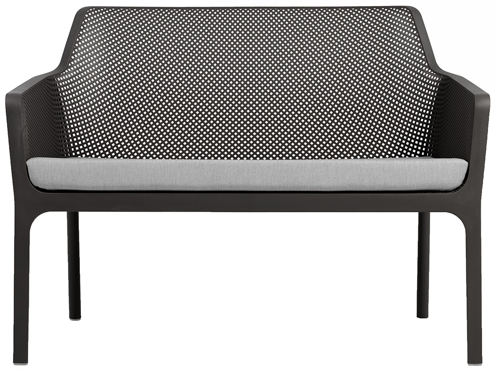 BENCH NET ANTHRACITE + PAD LIGHT GREY