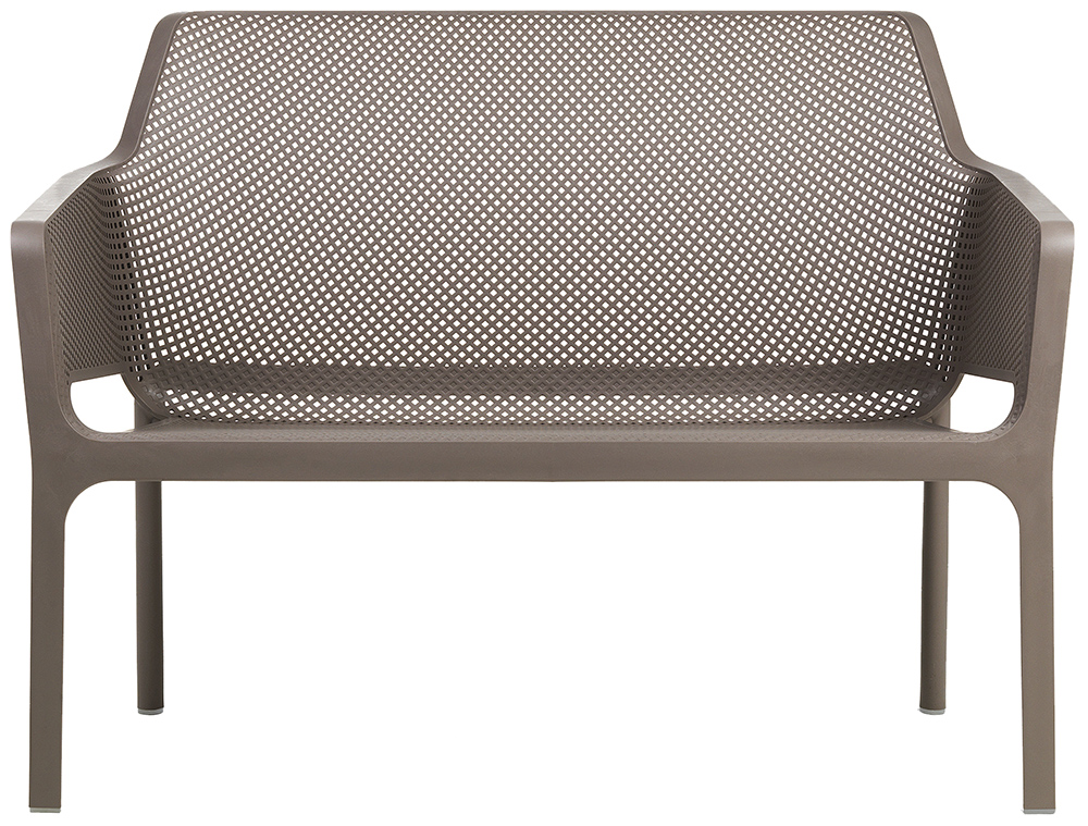 BENCH NET TAUPE (NO PAD)