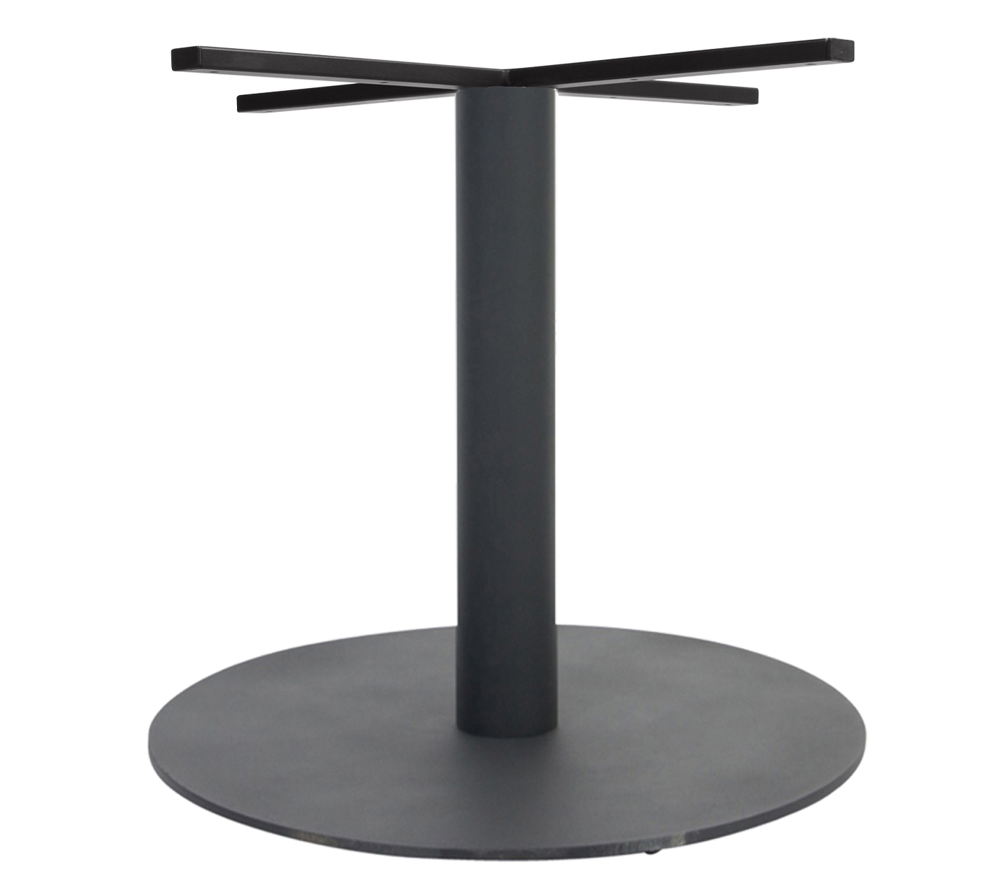 BASE TABLE DANUBE DISC 720MM BLACK H700