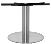 BASE TABLE PRAGUE XL DISC 720MM S/S H700