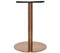 BASE TABLE ROME DISC 450MM COPPER