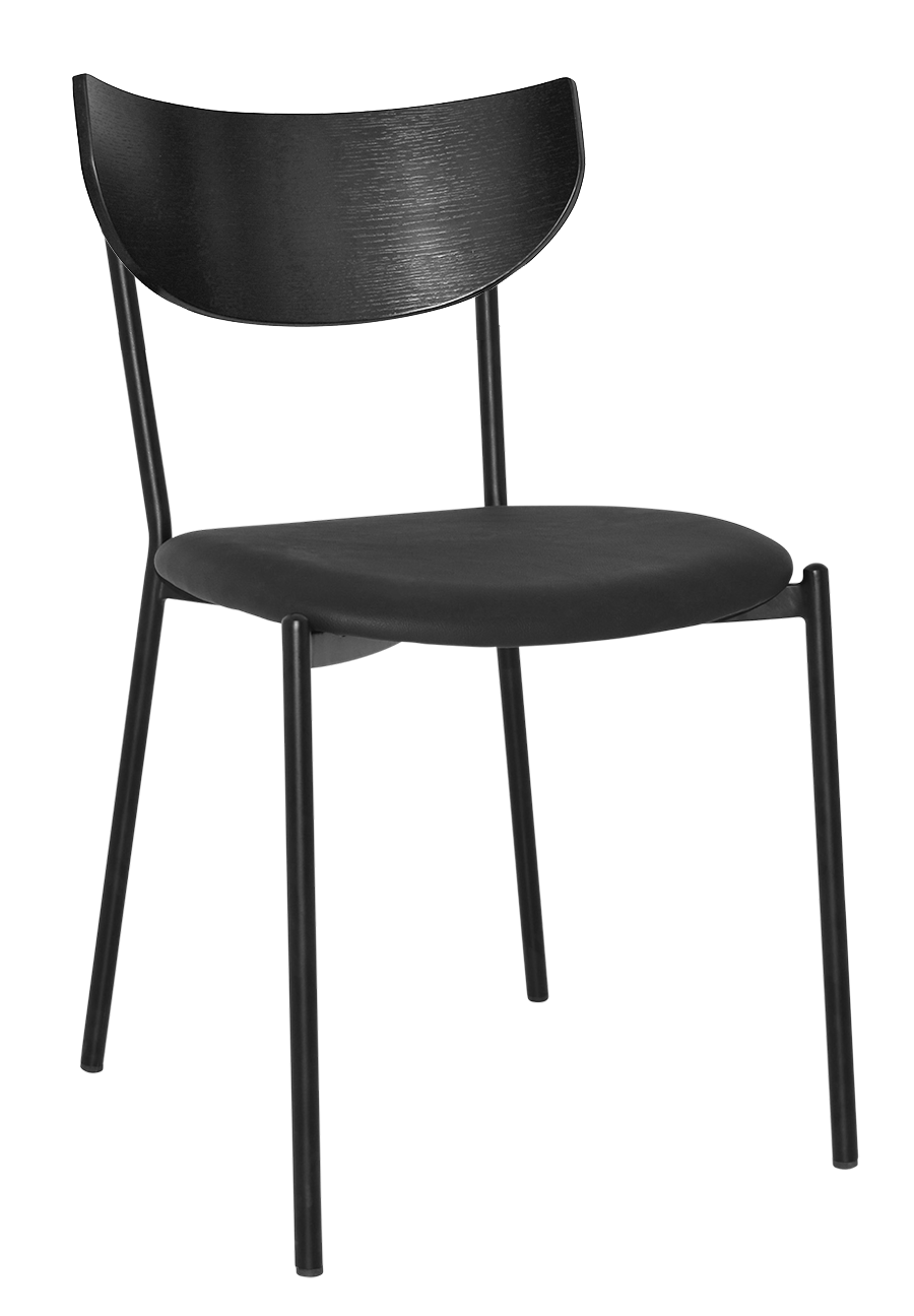 CHAIR MARCO BLACK - VINYL BLACK