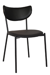 CHAIR MARCO UPH 2 BLACK (ALL OPTIONS)
