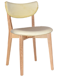 CHAIR RIALTO NATURAL - UNUPHOLSTERED (BACK & SEAT)
