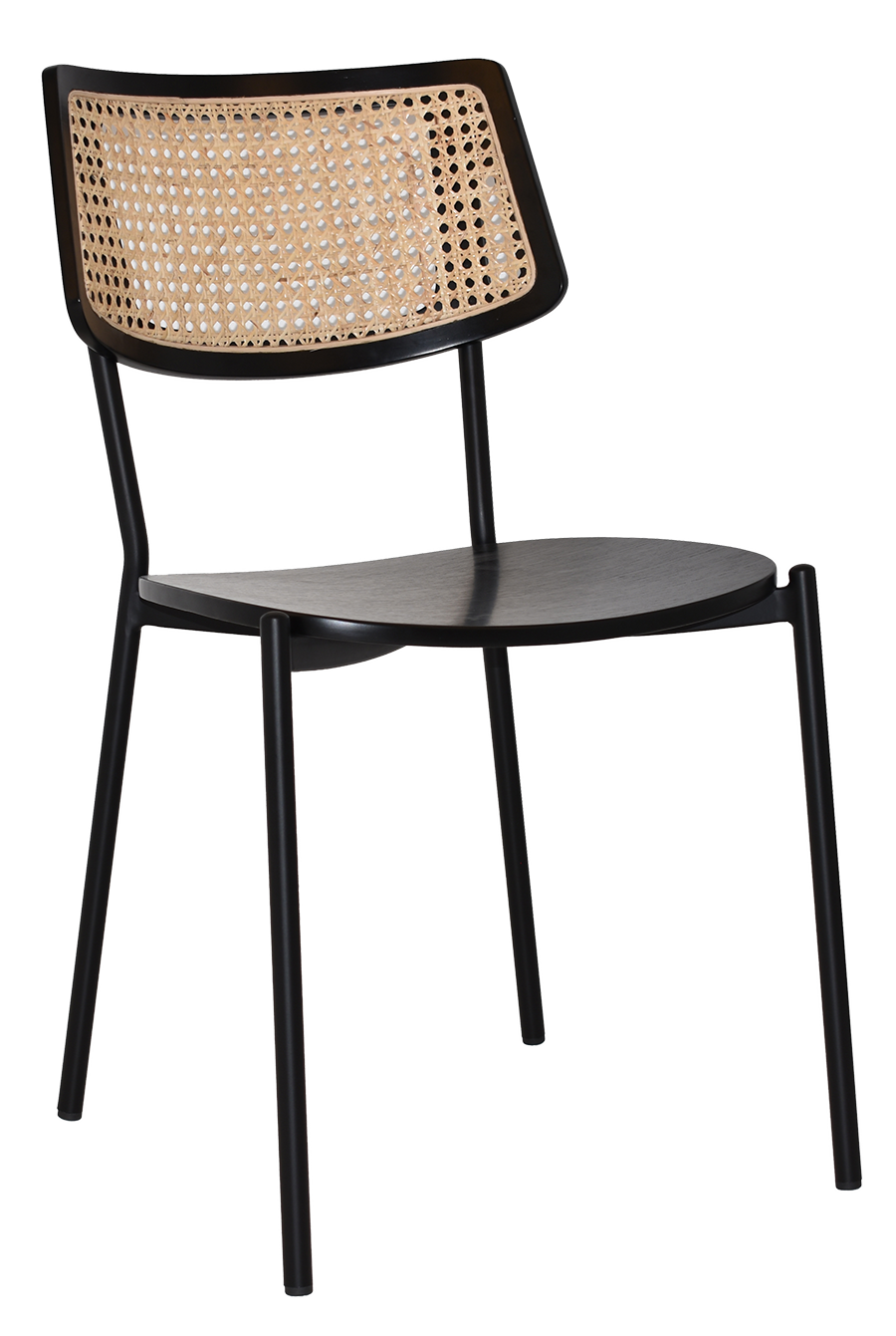 CHAIR TEXAS BLACK - RATTAN BLACK