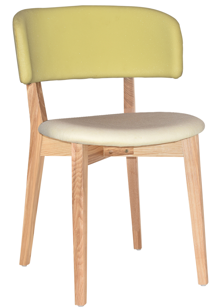 CHAIR TORINO NATURAL - UNUPHOLSTERED (BACK & SEAT)