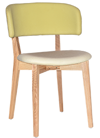 CHAIR TORINO NATURAL - UNUPHOLSTERED (BACK & SEAT)