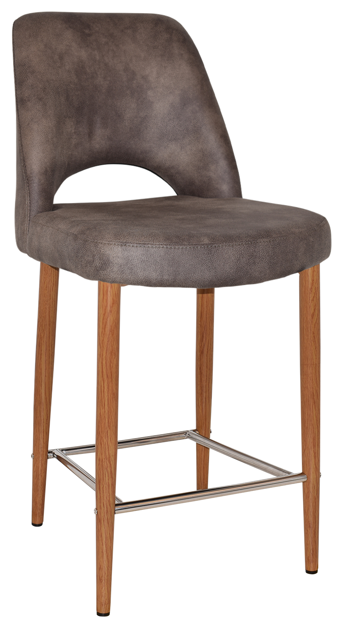 STOOL ALBURY SIDE 650 METAL LIGHT OAK + EASTWOOD DONKEY