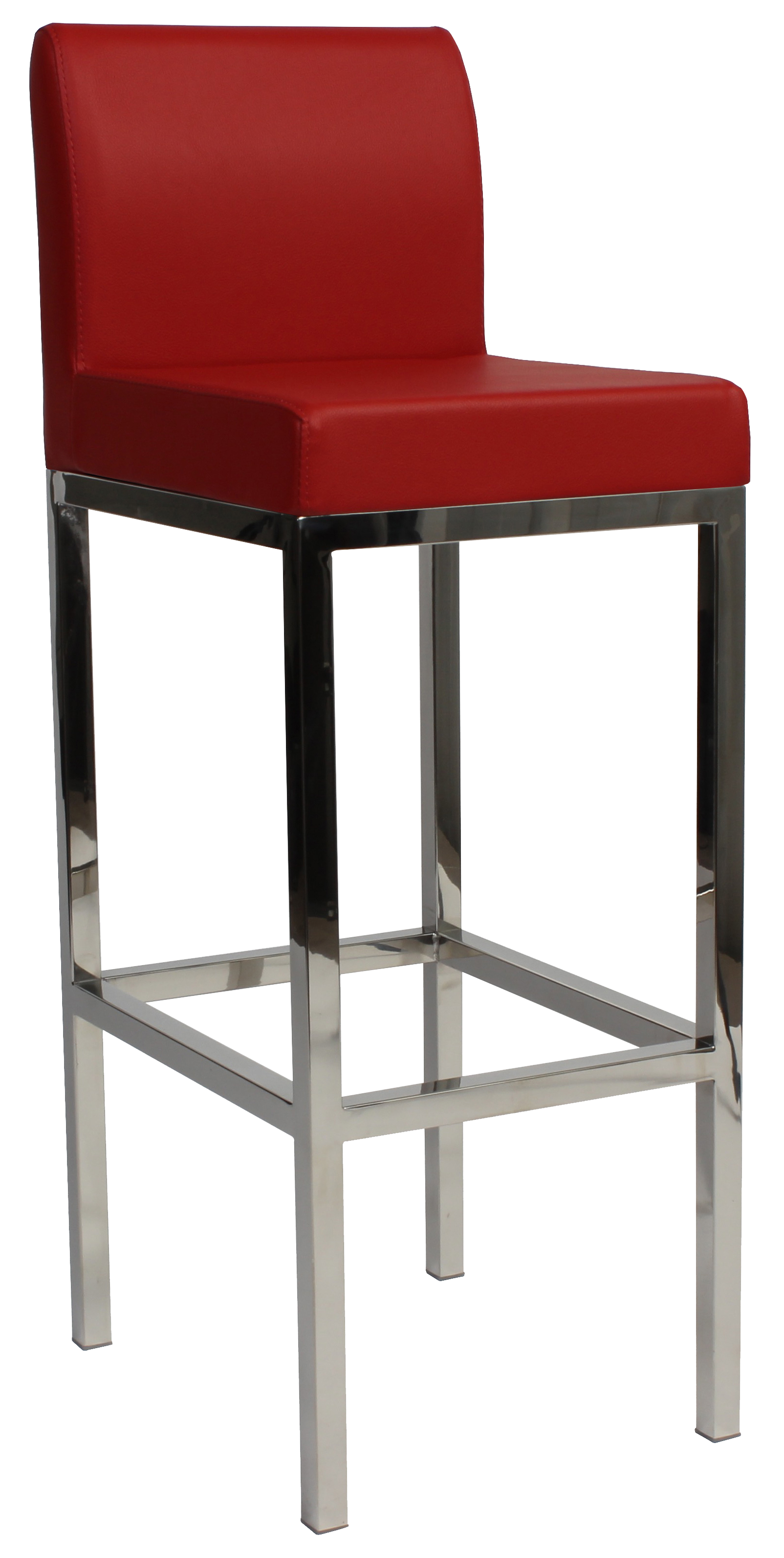 STOOL LIMA RED