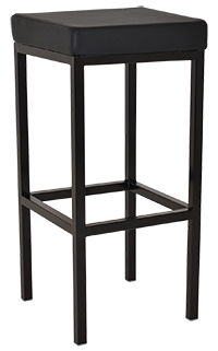 STOOL LONDON BLACK