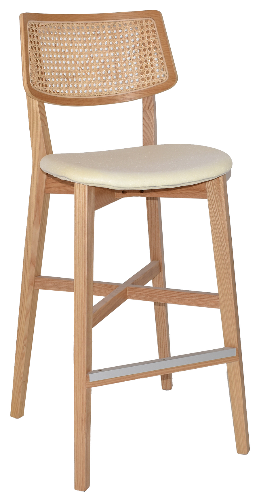 STOOL PHOENIX RATTAN NATURAL - UNUPHOLSTERED