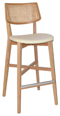 STOOL PHOENIX RATTAN NATURAL - UNUPHOLSTERED