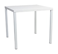 TABLE CUBE 800MM WHITE