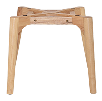 LEG CHAIR ALBURY TIMBER NATURAL