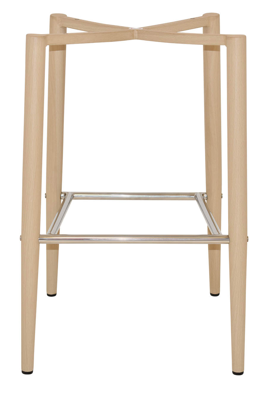 LEG STOOL ALBURY 750MM METAL BIRCH