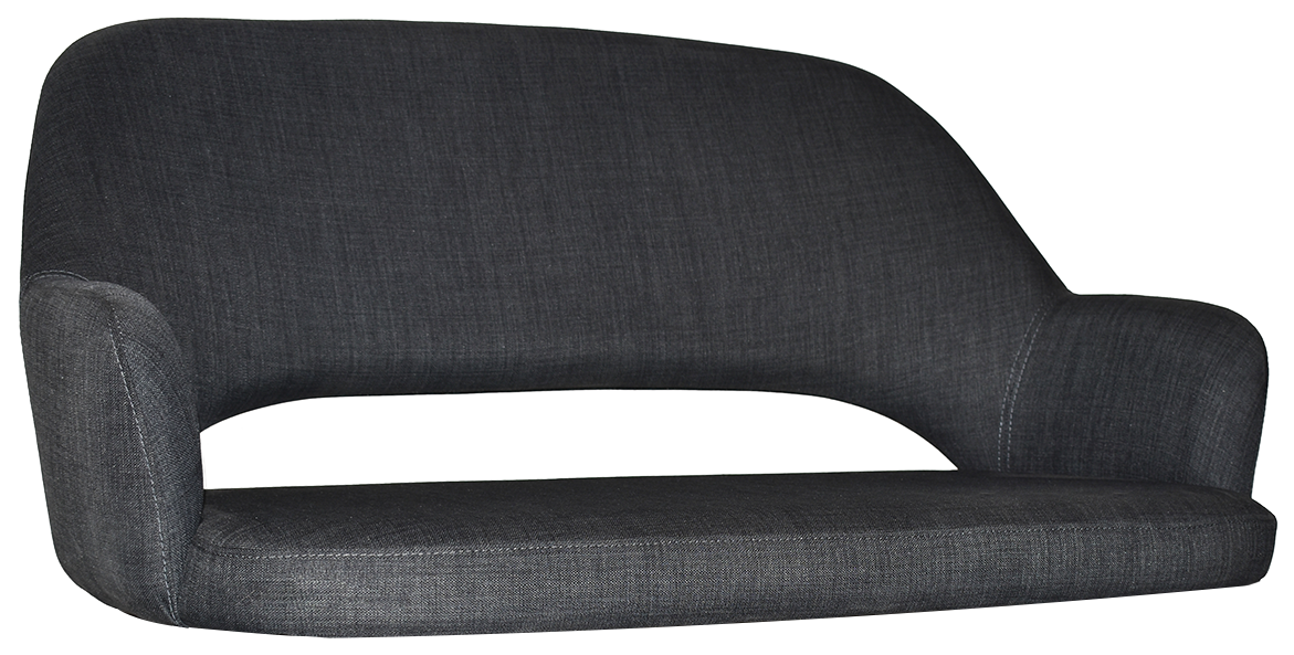SHELL ALBURY 2 SEATER FABRIC CHARCOAL