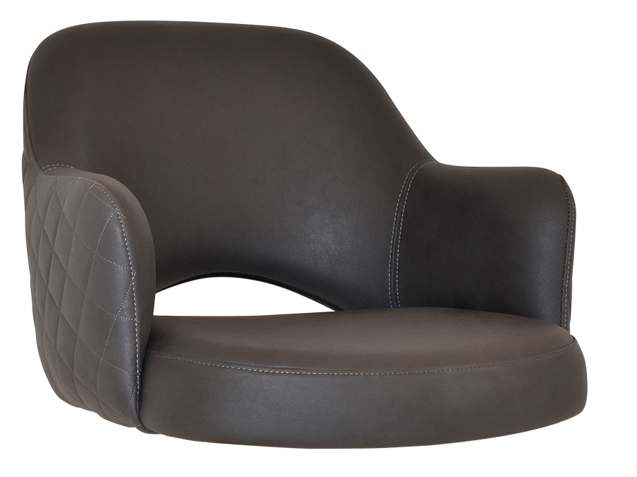 SHELL ALBURY ARM CHAIR PELLE/BENITO JAVA