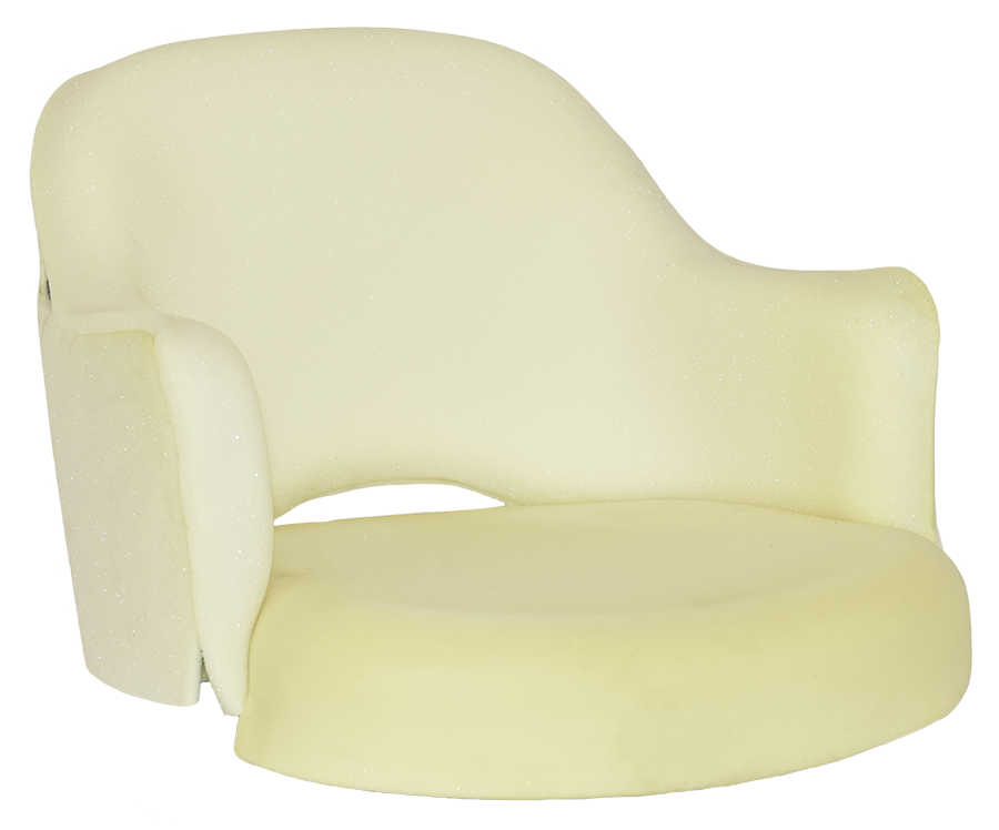 SHELL ALBURY ARM CHAIR UNUPHOLSTERED