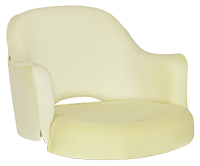 SHELL ALBURY ARM CHAIR UNUPHOLSTERED