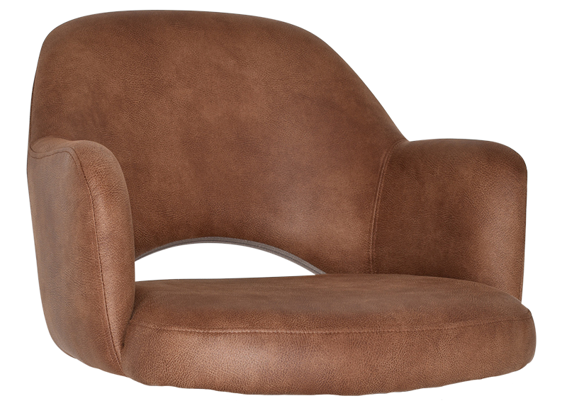 SHELL ALBURY ARM CHAIR EASTWOOD TAN