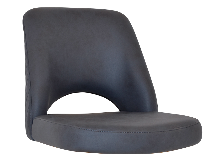SHELL ALBURY SIDE CHAIR PELLE/BENITO NAVY