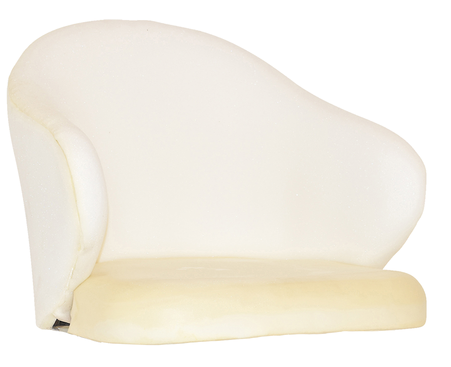SHELL HUGO ARM CHAIR FACTORY UPH IN CLIENT FABRIC