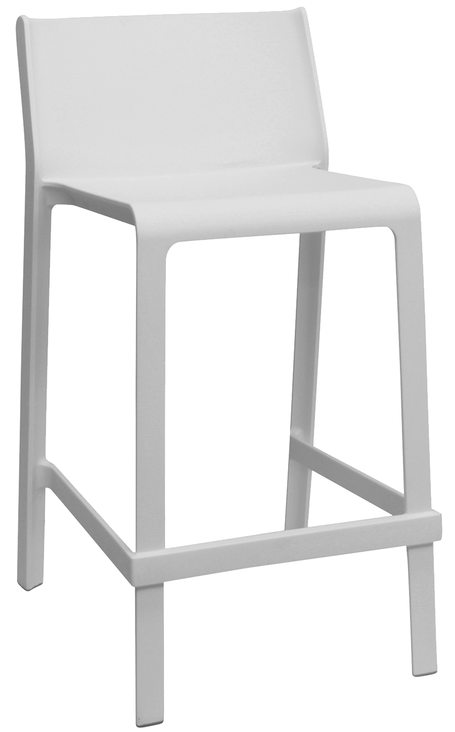 STOOL TRILL 650MM WHITE